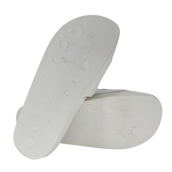 Moschino sz 40 Rubber Logo Slide Sandals MC-S0225P-0012 - Picture 10 of 11